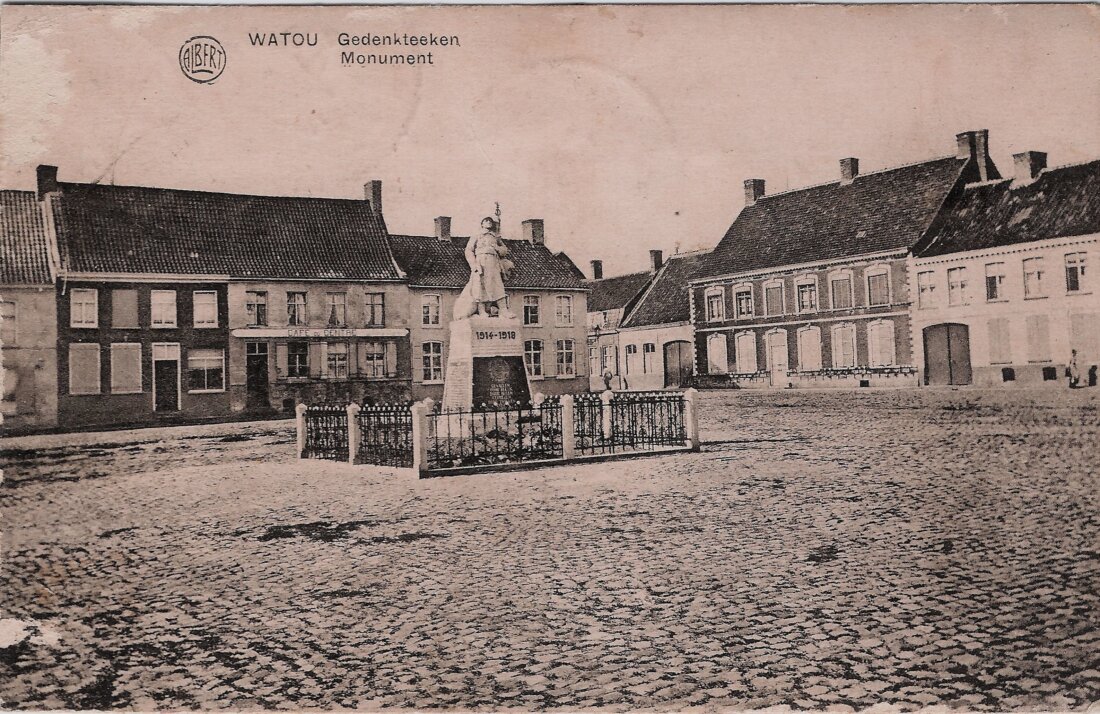 6. Festivalhuis Watouplein jaren 1920 Collectie Westhoek Verbeeldt